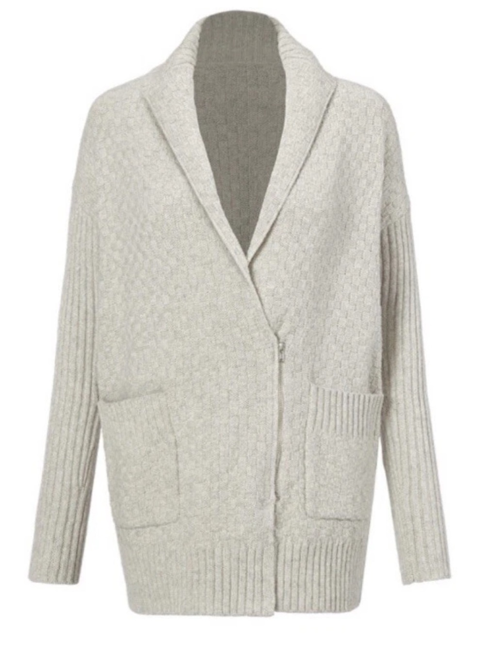 NWOT Cabi Zip Cardigan Heather Oatmeal Size M Style Heather Oatmeal Size S